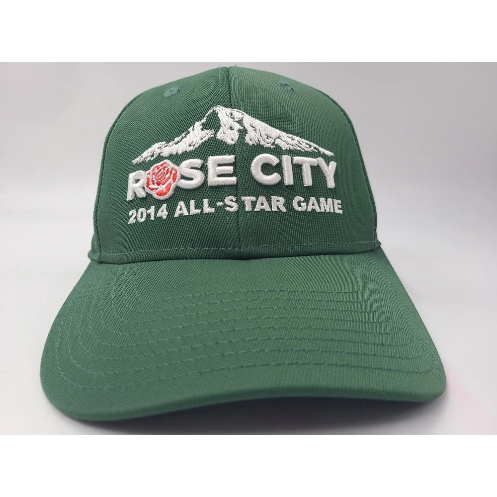 2014 Rose City All Star Game MLS Portland‎ Adidas Snapback Hat Cap Soccer Green